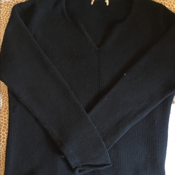 COTTON GINNY BLACK SWEATER - Picture 3 of 3